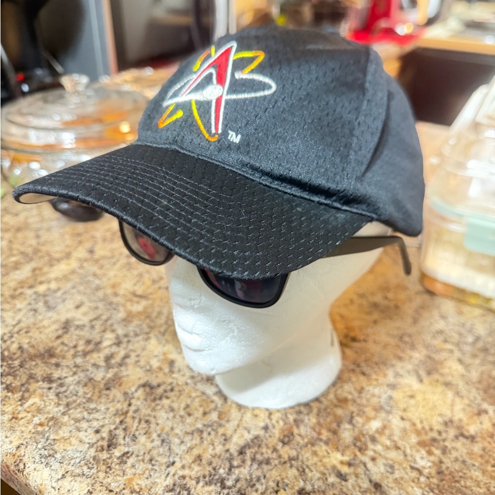 Black Cap with Embroidered Logo